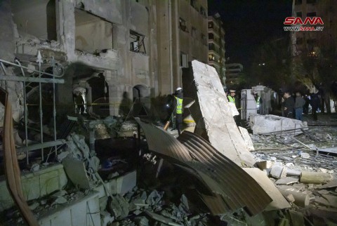 مقتل أكثر من 15 قياديا من فيلق القدس الإيراني إثر القصف الإسرائيلي على دمشق