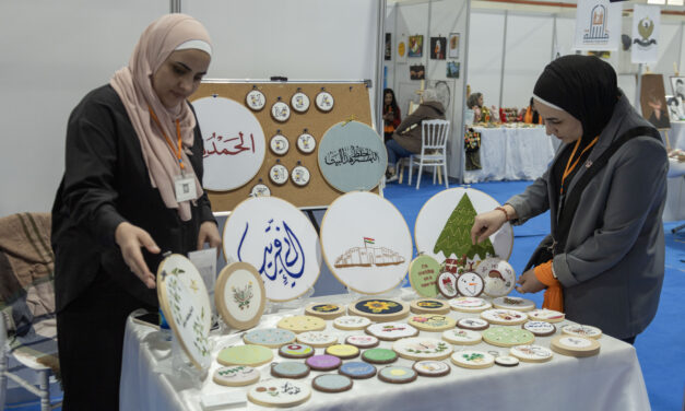 منظمة المسلة تجمع 155 امرأة في معرض للأعمال اليدوية في أربيل