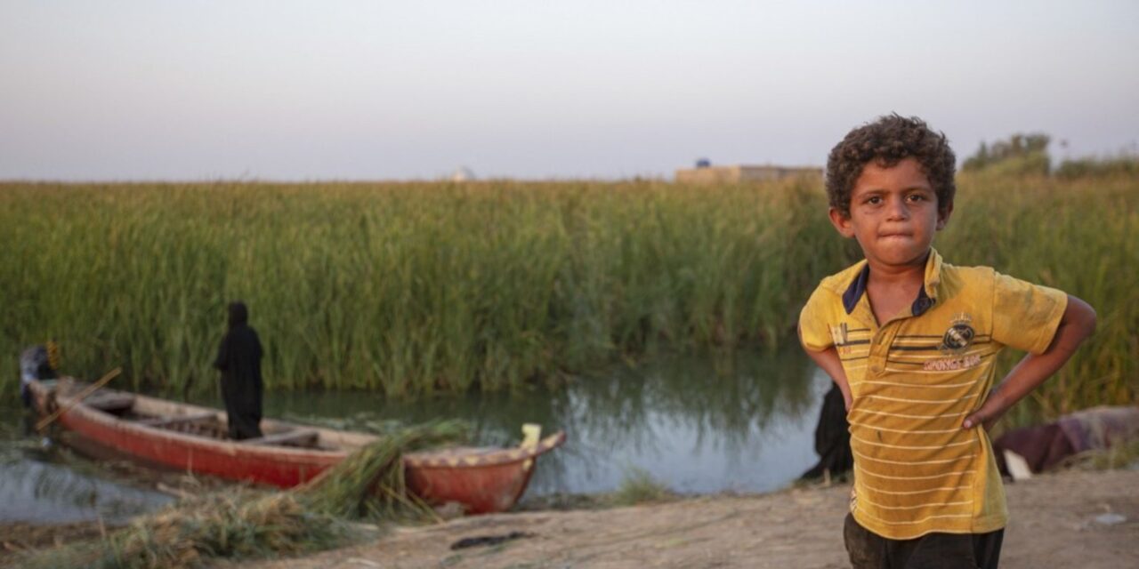 التغيرات المناخية في أهوار العراق تُجبر طلبة على ترك مدارسهم